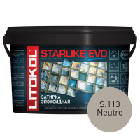 Затирка эпоксидная Litokol Starlike EVO S.113 бежевый 5 кг L0485520003