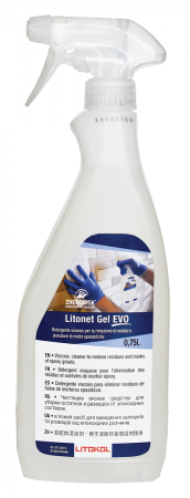 Litokol LITONET GEL EVO (0,75 л) гелеобразное средство для очистки от остатков эпоксидной затирки