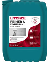 Грунтовка LITOKOL PRIMER A универсальная, 5 кг укрепляющий