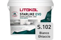 Затирка эпоксидная Litokol Starlike EVO S.102 белый лед 5 кг L0485120004