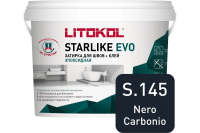 Затирка эпоксидная Litokol Starlike EVO S.145 черный 1 кг L0485200002