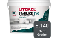 Затирка эпоксидная Litokol Starlike EVO S.140 графит 5 кг L0485190004