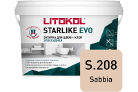Затирка эпоксидная Litokol Starlike EVO S.208 песочный 5 кг L0485240004