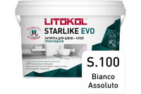 Затирка эпоксидная Litokol Starlike EVO S.100 абсолютно белый 2,5 кг L0485110003