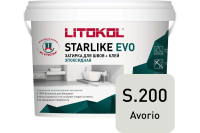 Затирка эпоксидная Litokol Starlike EVO S.200 слоновая кость 5 кг L0485210004