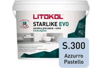 Затирка эпоксидная Litokol Starlike EVO S.300 пастельно-синий 5 кг L0485310004