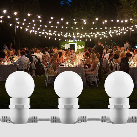 Лампа светодиодная Feron LB-37 Шарик E27 1W 230V 6400K матовый