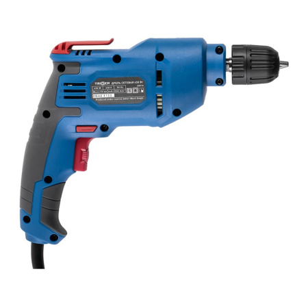 Дрель безударная сетевая Trigger 20016, 13 мм, БЗП, 0,45кВт, реверс, 0-2500 об/мин