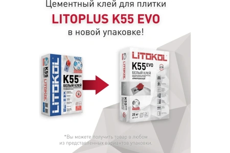 Клей для мозаики Litokol Litoplus K55 (класс С2E) 25 кг