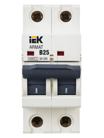 IEK ARMAT Автоматический выключатель M10N 2P B 25А