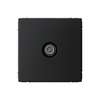 ARTGALLERY TV ТВ розетка оконечная 1DB, механизм, карбон