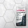 Затирка цементная Litokol Litochrom 1-6 EVO LE.100 пепельно-белый 2 кг с противогрибковыми свойствам