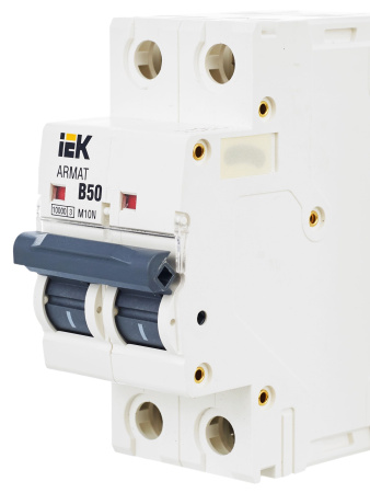 IEK ARMAT Автоматический выключатель M10N 2P B 50А