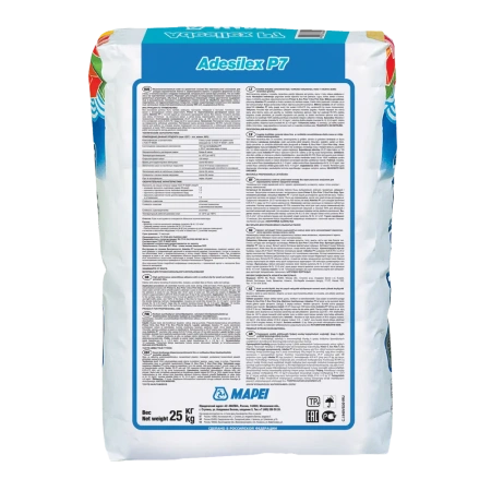 Клей плиточный Mapei ADESILEX P7 серый (C2T) 25 кг 2182125