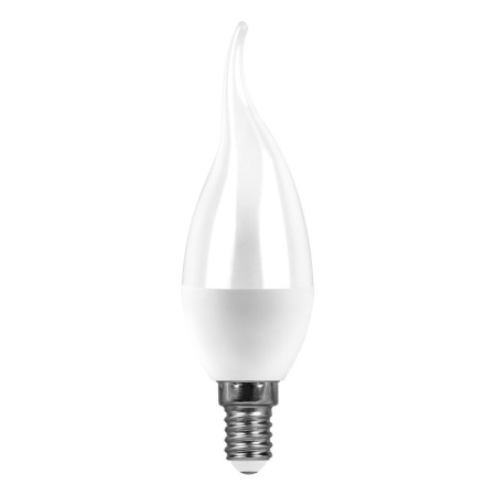 Лампа светодиодная Feron LB-97 Свеча на ветру E14 7W 175-265V 4000K