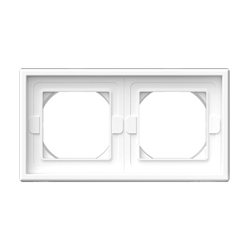 ARTGALLERY рамка 2-постовая IP44, белый