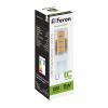 Лампа светодиодная Feron LB-432 G9 5W 175-265V 4000K