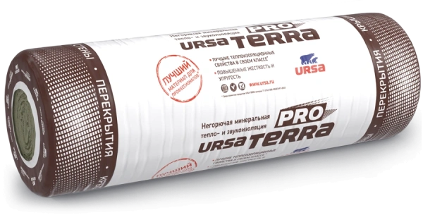 Утеплитель URSA TERRA 35 QN Скатная крыша 3000х1200х200 мм (3,68 м2 / 0,72 м3) (18)