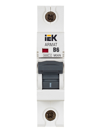 IEK ARMAT Автоматический выключатель M06N 1P B 6А