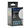 Лампа светодиодная Feron LB-37 Шарик E27 1W 230V 6400K матовый