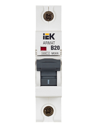 IEK ARMAT Автоматический выключатель M06N 1P B 20А